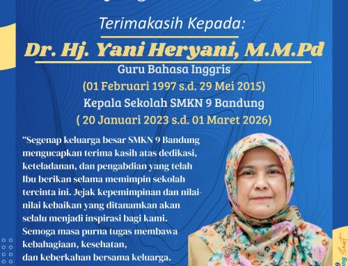 Purna Tugas Kepala SMKN 9 Bandung